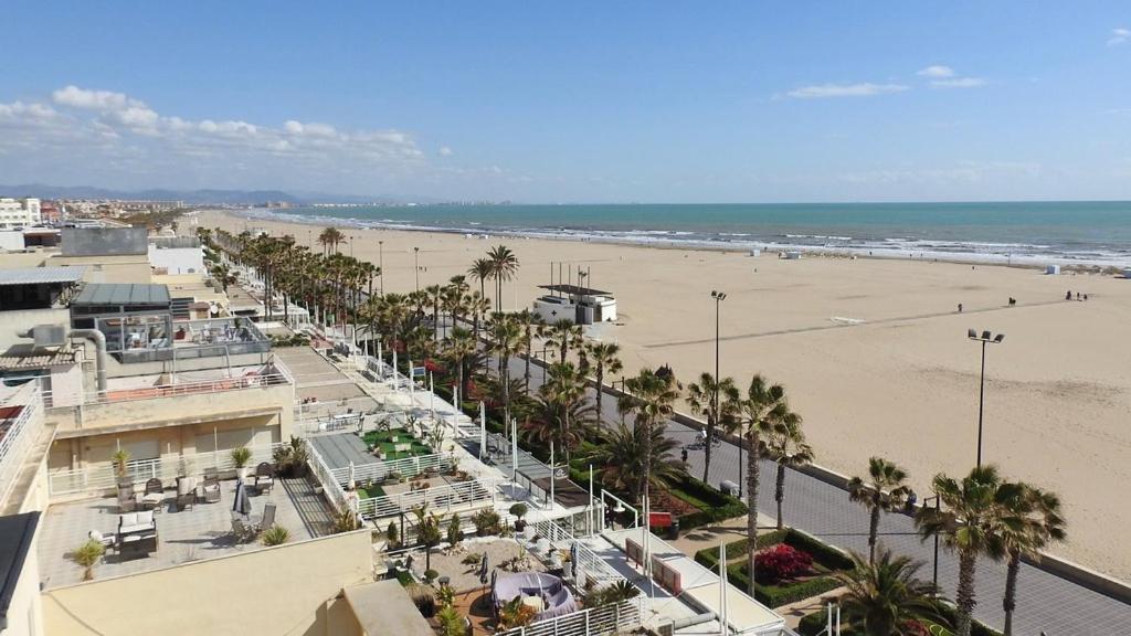 Apartamento Playa Valencia Beach Exterior foto